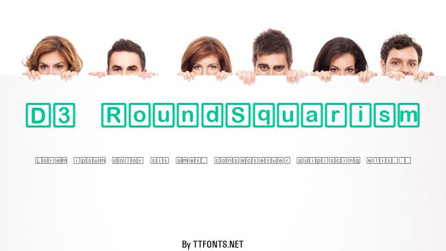 D3 RoundSquarism example